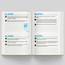 Hip Hop Journal: A Daily Planner i gruppen Papir & Blok / Kalendere / 12 mdr kalendere hos Pen Store (135493)