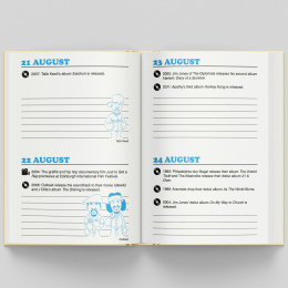 Hip Hop Journal: A Daily Planner i gruppen Papir & Blok / Kalendere / 12 mdr kalendere hos Pen Store (135493)
