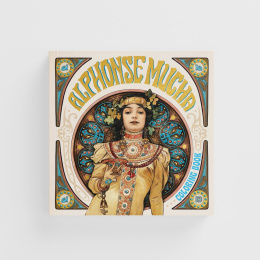 Alphonse Mucha Coloring Book i gruppen Hobby & Kreativitet / Bøger / Malebøger til voksne hos Pen Store (135494)