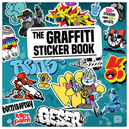 The Graffiti Sticker Book: 300+ stickers i gruppen Hobby & Kreativitet / Skabe / Stickers hos Pen Store (135495)