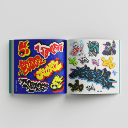 The Graffiti Sticker Book: 300+ stickers i gruppen Hobby & Kreativitet / Skabe / Stickers hos Pen Store (135495)