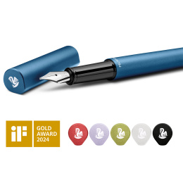 INEO Elements Fyldepen Blue Ocean i gruppen Penne / Fine Writing / Fyldepenne hos Pen Store (135572)