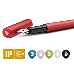 INEO Elements Fyldepen Fiery Red i gruppen Penne / Fine Writing / Fyldepenne hos Pen Store (135574)