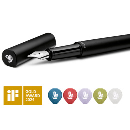 INEO Elements Fyldepen Black Rock i gruppen Penne / Fine Writing / Fyldepenne hos Pen Store (135577)