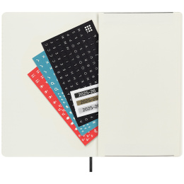 Kalender 18M WeekNote Soft Cover Large Black i gruppen Papir & Blok / Kalendere / 18 mdr kalendere hos Pen Store (135588)