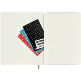 Kalender 18M WeekNote Soft Cover XL Black i gruppen Papir & Blok / Kalendere / 18 mdr kalendere hos Pen Store (135589)