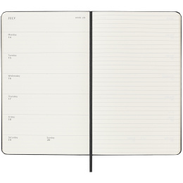 Kalender 18M WeekNote Hard Cover Large Black i gruppen Papir & Blok / Kalendere / 18 mdr kalendere hos Pen Store (135591)