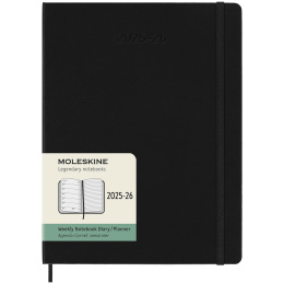Kalender 18M WeekNote Hard Cover XL Black i gruppen Papir & Blok / Kalendere / 18 mdr kalendere hos Pen Store (135592)