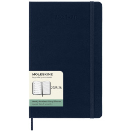 Kalender 18M WeekNote Hard Cover Large Sapphire Blue i gruppen Papir & Blok / Kalendere / 18 mdr kalendere hos Pen Store (135597)