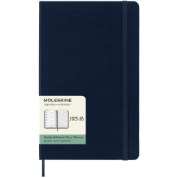 Kalender 18M WeekNote Soft Cover Pocket Sapphire Blue i gruppen Kundsegment / Kundsegment Office & Planning hos Pen Store (135598)