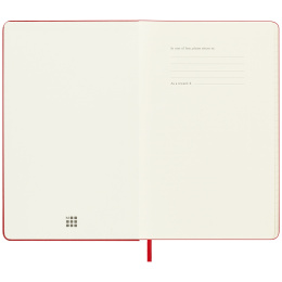 Kalender 18M WeekNote Hard Cover Large Red i gruppen Papir & Blok / Kalendere / 18 mdr kalendere hos Pen Store (135602)