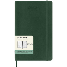 Kalender 18M WeekNote Soft Cover Large Myrtle Green i gruppen Papir & Blok / Kalendere / 18 mdr kalendere hos Pen Store (135603)