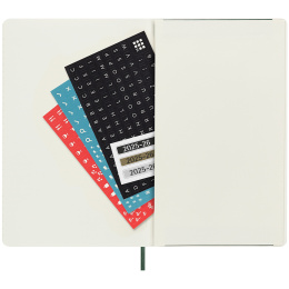Kalender 18M WeekNote Soft Cover Large Myrtle Green i gruppen Papir & Blok / Kalendere / 18 mdr kalendere hos Pen Store (135603)