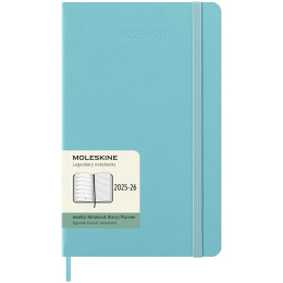 Kalender 18M WeekNote Hard Cover Large Aquamarine i gruppen Papir & Blok / Kalendere / 18 mdr kalendere hos Pen Store (135604)