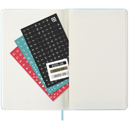 Kalender 18M WeekNote Hard Cover Large Aquamarine i gruppen Papir & Blok / Kalendere / 18 mdr kalendere hos Pen Store (135604)