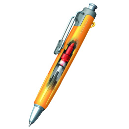 Airpress pen Orange i gruppen Penne / Skrive / Blækpenne hos Pen Store (135608)