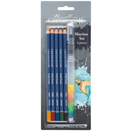 Marino akvarelsæt 6 dele i gruppen Penne / Kunstnerpenne / Akvarelblyanter hos Pen Store (135645)
