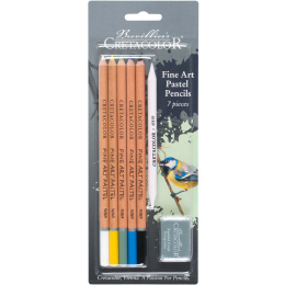 Fine Art Pastellpenn-sæt 7 dele i gruppen Penne / Kunstnerpenne / Pastelblyanter hos Pen Store (135654)
