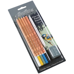 Fine Art Pastellpenn-sæt 7 dele i gruppen Penne / Kunstnerpenne / Pastelblyanter hos Pen Store (135654)
