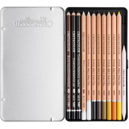 Eagle Tegnesæt 12 dele i gruppen Penne / Kunstnerpenne / Pastelblyanter hos Pen Store (135655)