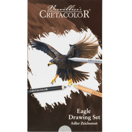 Eagle Tegnesæt 12 dele i gruppen Penne / Kunstnerpenne / Pastelblyanter hos Pen Store (135655)