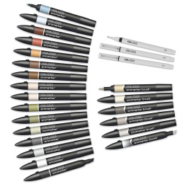 Promarker Interiors Wallet 25-sæt i gruppen Penne / Kunstnerpenne / Illustrationmarkers hos Pen Store (135656)
