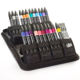 Promarker Modern Lettering Wallet 25-sæt i gruppen Penne / Kunstnerpenne / Illustrationmarkers hos Pen Store (135657)
