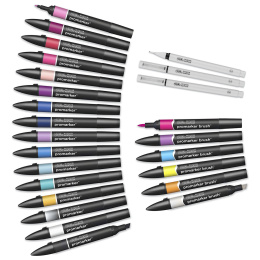 Promarker Modern Lettering Wallet 25-sæt i gruppen Penne / Kunstnerpenne / Illustrationmarkers hos Pen Store (135657)