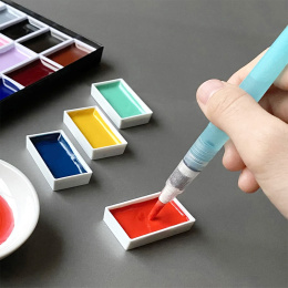 Gansai Tambi Akvarel 18-sæt i gruppen Kunstnerartikler / Kunstnerfarver / Akvarelmaling / Akvarelfarve i kop hos Pen Store (135660)