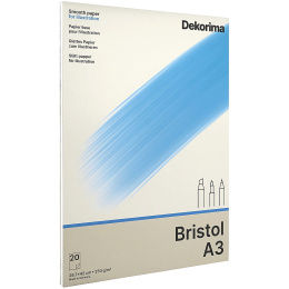 Bristol Paper A3 i gruppen Papir & Blokke / Kunstnerblokke / Tegnings- og skitseblokke hos Pen Store (135670)