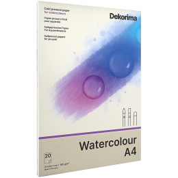 Watercolour Pad 165g A4 i gruppen Papir & Blokke / Kunstnerblokke / Akvarelblokke hos Pen Store (135678)