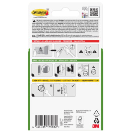 Command tavelkrog til wire i gruppen Hobby & Kreativitet / Organisere / Rammer / Billedeophæng hos Pen Store (135682)