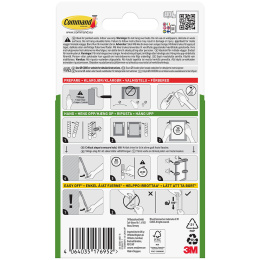 Command Billedeophængning Strips Value Pack Medium/Large i gruppen Hobby & Kreativitet / Organisere / Rammer / Billedeophæng hos Pen Store (135684)