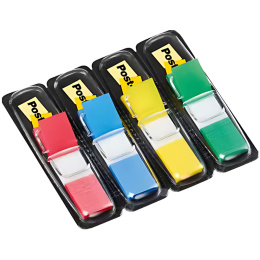 Post-it Indeksfaner 11,9 x 43,1 mm 4 farver Sæt 1 i gruppen Papir & Blok / Skriv og noter / Post-it og notesblokke hos Pen Store (135697)