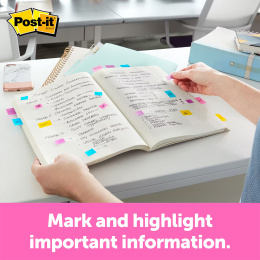 Post-it Indeksfaner 11,9 x 43,1 mm 4 farver Sæt 2 i gruppen Papir & Blok / Skriv og noter / Post-it og notesblokke hos Pen Store (135698)