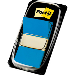 Post-it Indeksfaner 25,4 x 43,2 mm Blå i gruppen Papir & Blok / Skriv og noter / Post-it og notesblokke hos Pen Store (135702)