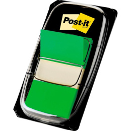 Post-it Indeksfaner 25,4 x 43,2 mm Grøn i gruppen Papir & Blok / Skriv og noter / Post-it og notesblokke hos Pen Store (135703)