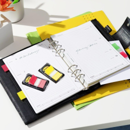 Post-it Indeksfaner 25,4 x 43,2 mm Gul i gruppen Papir & Blok / Skriv og noter / Post-it og notesblokke hos Pen Store (135704)