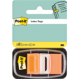 Post-it Indeksfaner 25,4 x 43,2 mm Orange i gruppen Papir & Blok / Skriv og noter / Post-it og notesblokke hos Pen Store (135705)