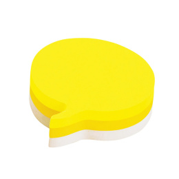 Post-it 70x70 Gul/Hvid Taleboble i gruppen Papir & Blok / Skriv og noter / Post-it og notesblokke hos Pen Store (135709)