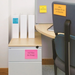 Post‑it Super Sticky 152×101 Meeting farvemix Neon 4‑pakke i gruppen Papir & Blok / Skriv og noter / Post-it og notesblokke hos Pen Store (135734)