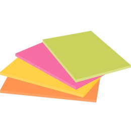 Post‑it Super Sticky 152×101 Meeting farvemix Neon 4‑pakke i gruppen Papir & Blok / Skriv og noter / Post-it og notesblokke hos Pen Store (135734)