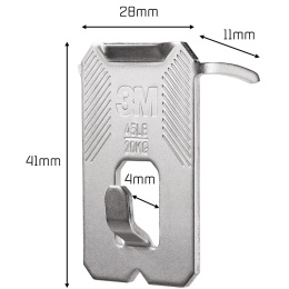 Claw Billedkrog til gipsvæg 20 kg 2-pak i gruppen Hobby & Kreativitet / Organisere / Rammer / Billedeophæng hos Pen Store (135737)