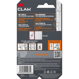 Claw Billedkrog til gipsvæg 30 kg 2-pak i gruppen Hobby & Kreativitet / Organisere / Rammer / Billedeophæng hos Pen Store (135739)