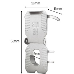 Claw Billedkrog til gipsvæg 30 kg 2-pak i gruppen Hobby & Kreativitet / Organisere / Rammer / Billedeophæng hos Pen Store (135739)