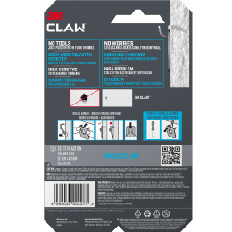 Claw Billedkrog til gipsvæg 7 kg 4-pak i gruppen Hobby & Kreativitet / Organisere / Rammer / Billedeophæng hos Pen Store (135741)
