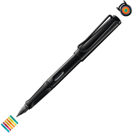 Safari All Black Set Medium i gruppen Penne / Fine Writing / Fyldepenne hos Pen Store (135755)