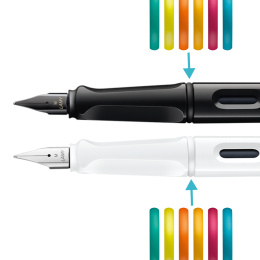 Safari All Black Set Medium i gruppen Penne / Fine Writing / Fyldepenne hos Pen Store (135755)