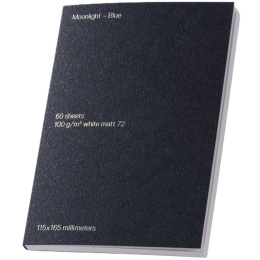 Notepad - Moonlight Blue i gruppen Papir & Blok / Skriv og noter / Notesbøger hos Pen Store (135781)