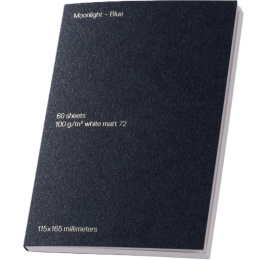 Notepad - Moonlight Blue i gruppen Papir & Blok / Skriv og noter / Notesbøger hos Pen Store (135781)